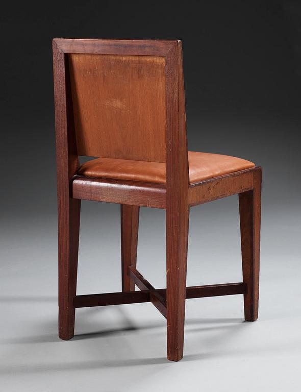 An Axel-Einar Hjorth birch chair 'Grand' by NK 1929.