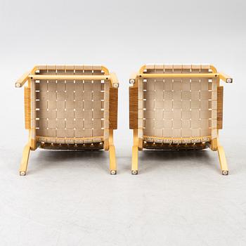 Alvar Aalto, karmstolar, ett par, modell 45, Artek, Finland.