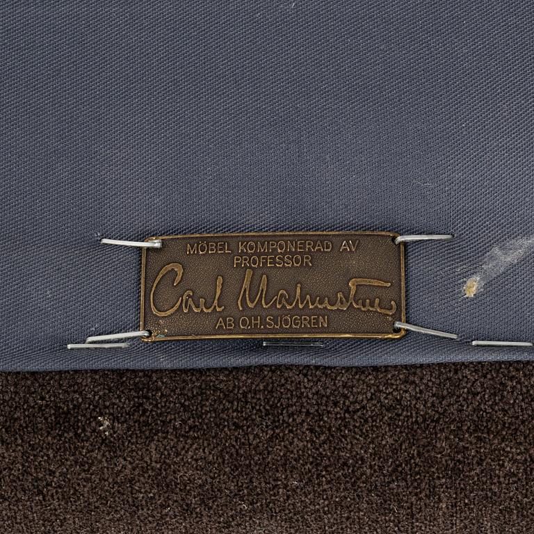 Carl Malmsten, soffa, "Hemmakväll", OH Sjögren,  1900-talets slut.