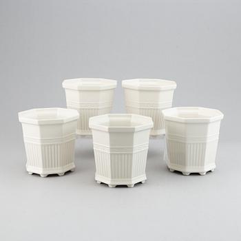 Prins Eugen, 10 'Waldemarsudde-kruka' flowerpots, Gustavsberg.