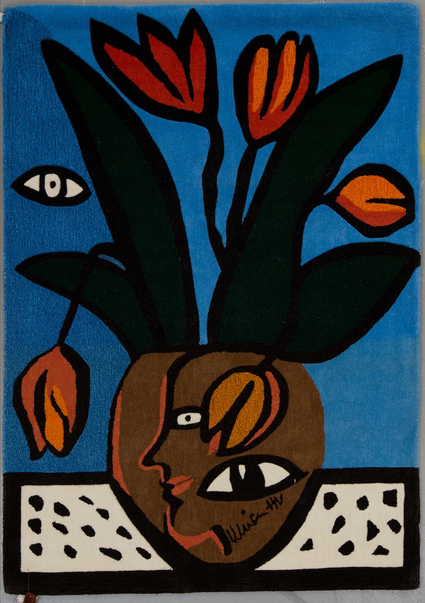 MATTA, tuftad, Ulrica Hydman-Vallien. Ca 199 x 139 cm.