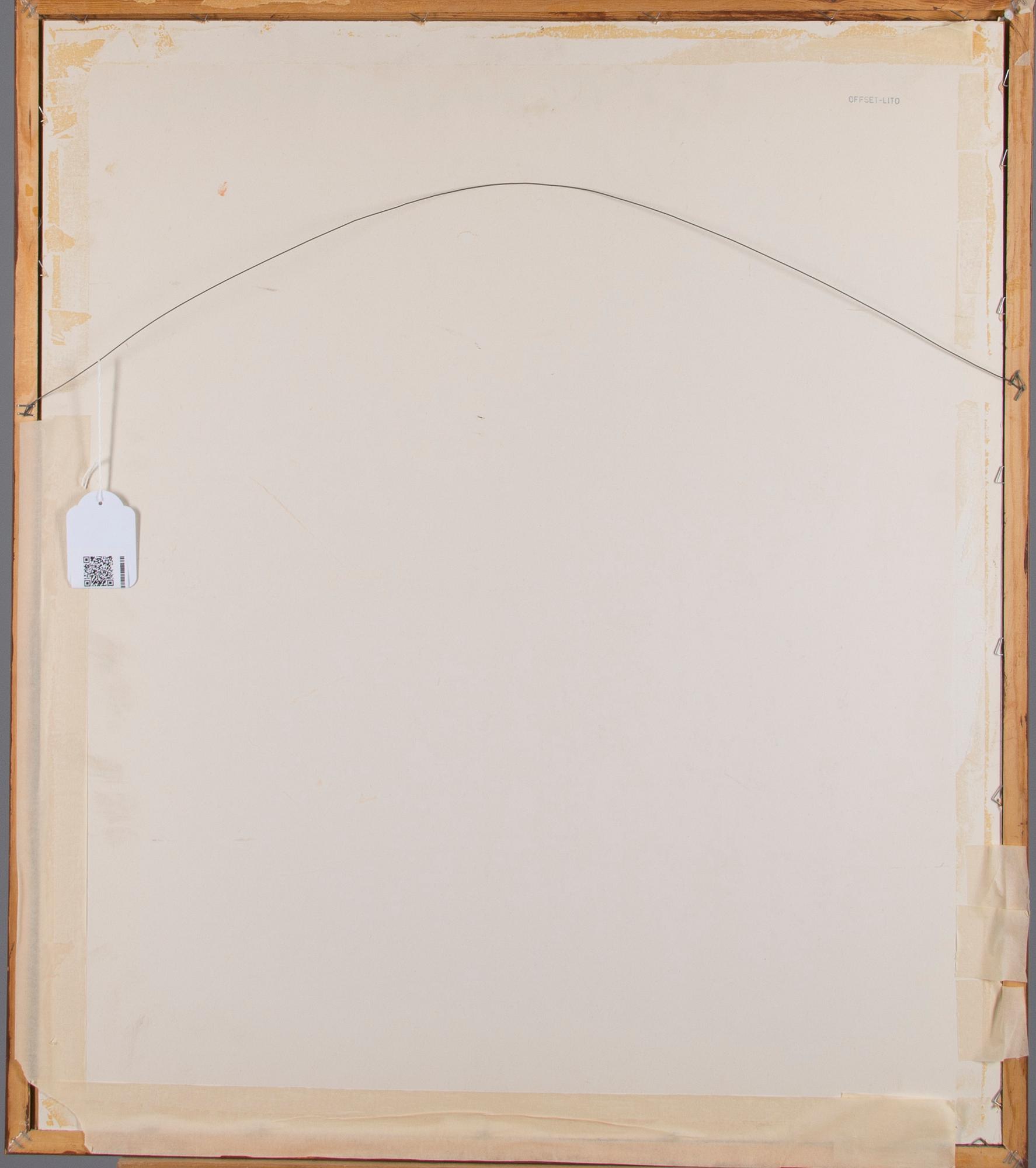 REIDAR SÄRESTÖNIEMI, offset-tryck, signerad och daterad -76, numeroitu 242/300.