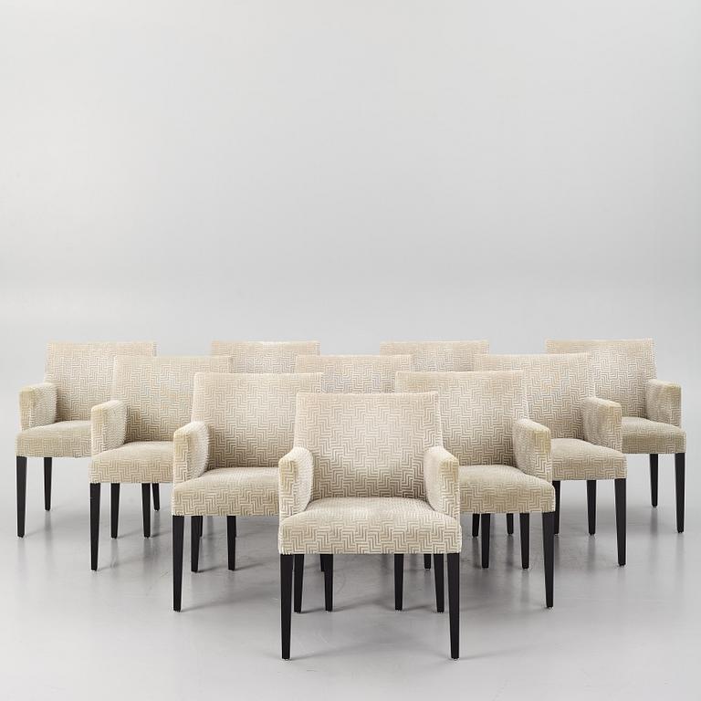 Andreu World, a set of ten contemporary chairs, 'Anna SO1406'.