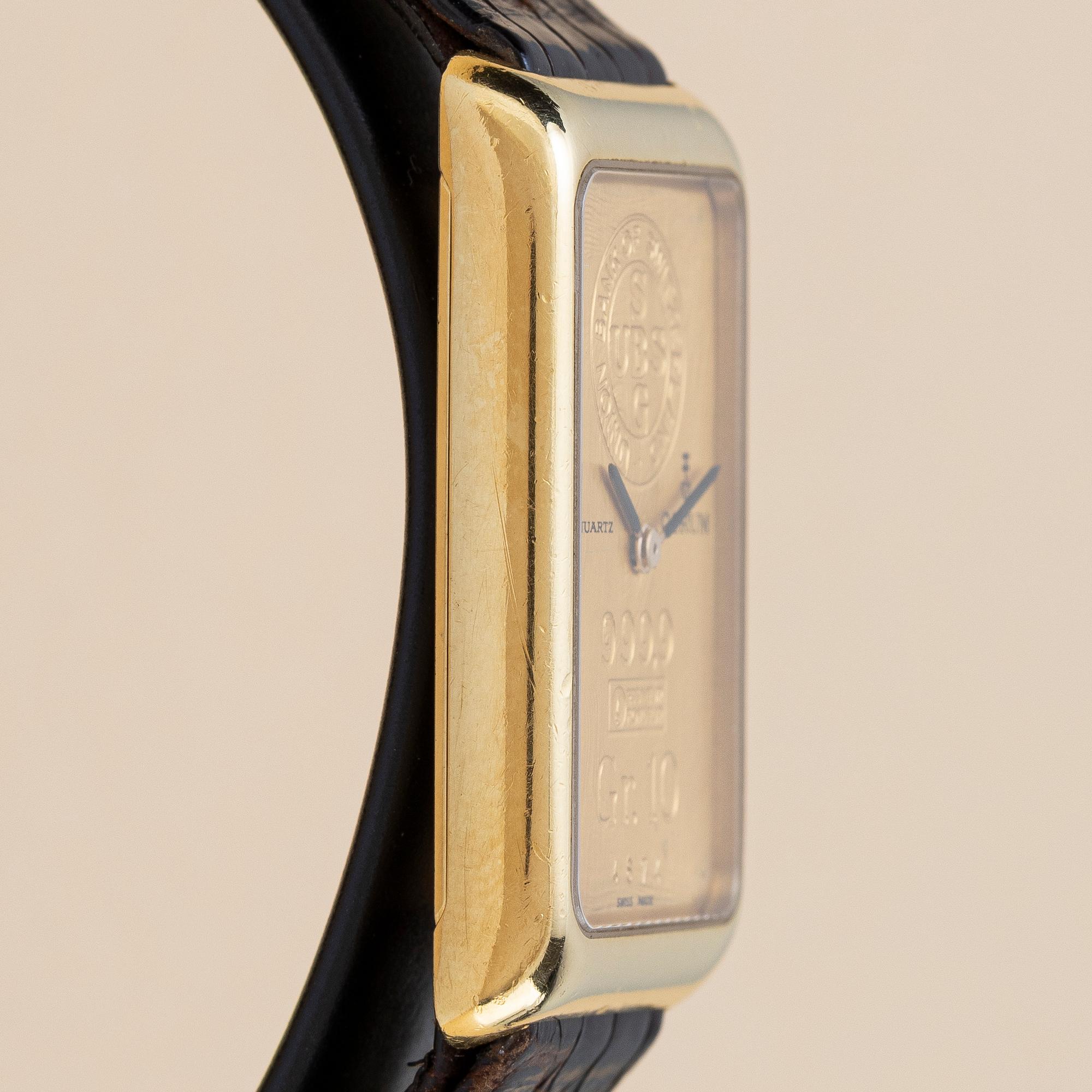 Corum, Ingot Watch, ca 1986.
