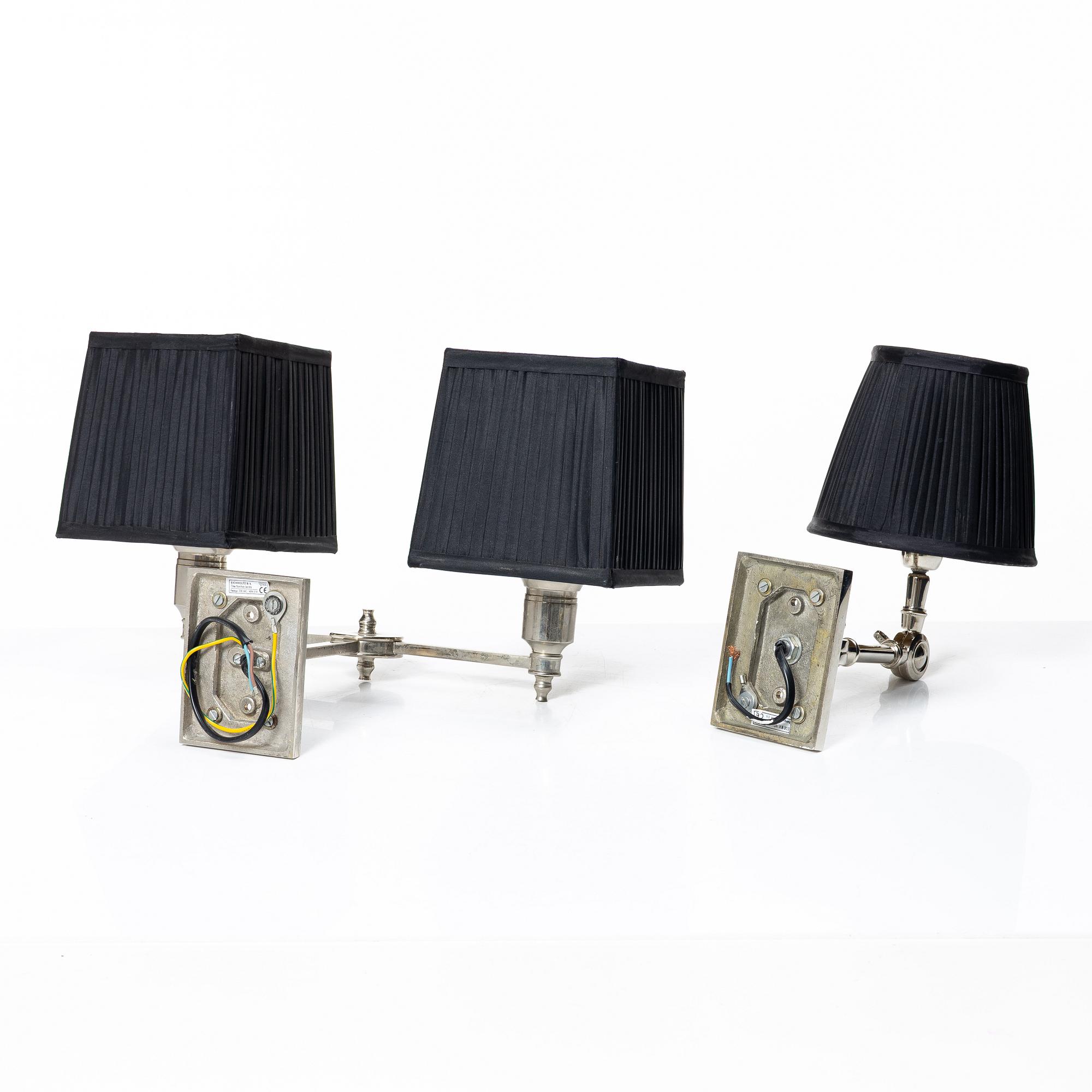 Two wall lamps from Eichholtz.