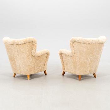 Ilmari Lappalainen, fåtöljer ett par 1940/50-tal Finland.