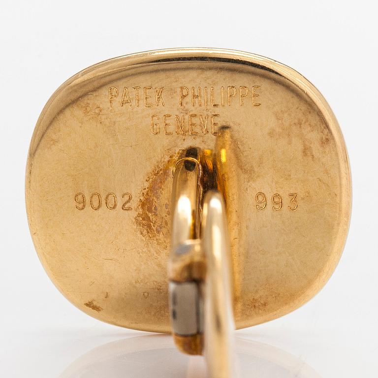 Patek Philippe, kalvosinnapit, "Ellipse", 18K kultaa.