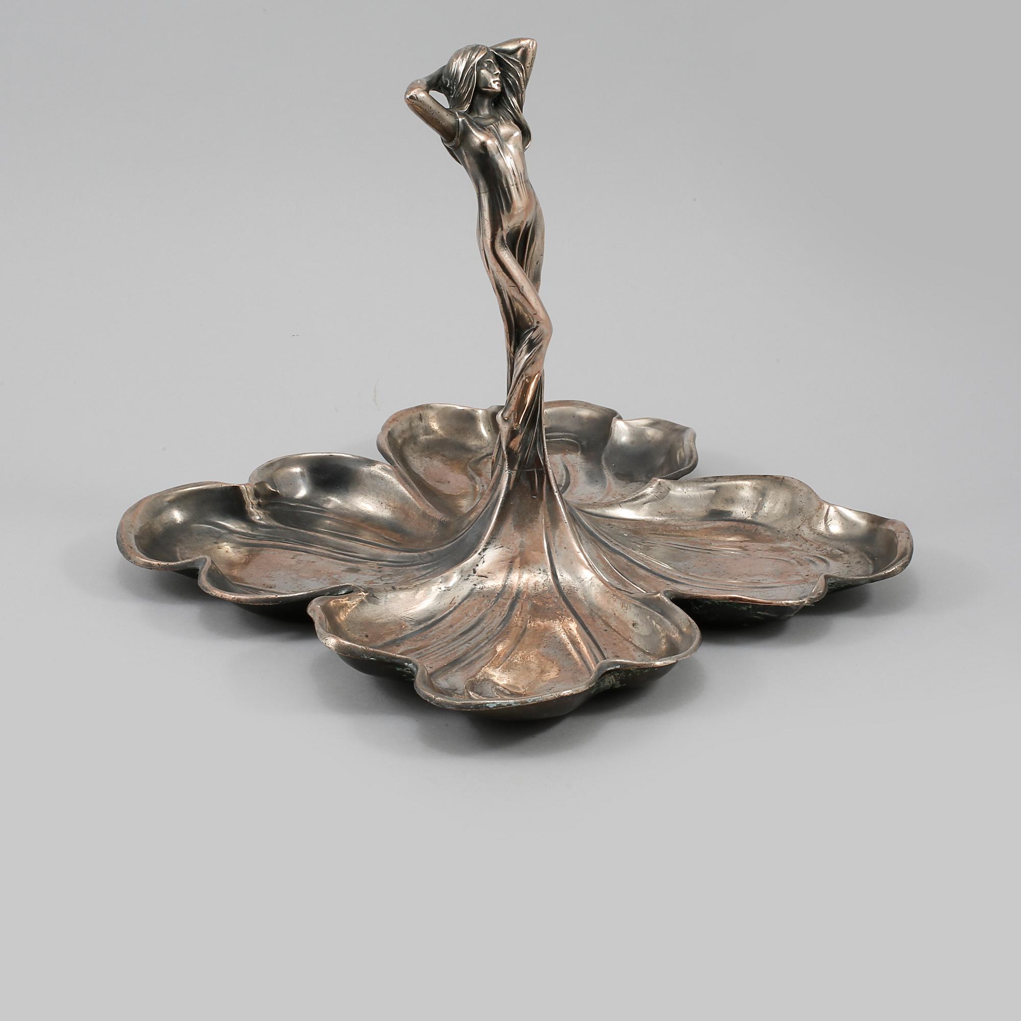 PRAKTFAT, jugend, britanniametall, Wurttembergische Metallwarenfabrik (WMF), 1900-talets början.