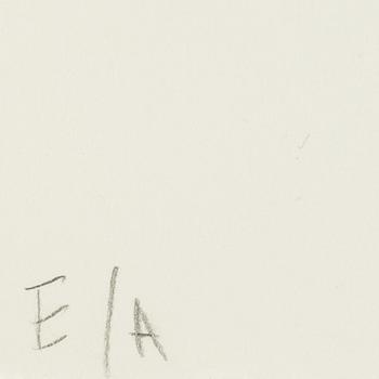 Ann Edholm, etching, 1998, signed EA.