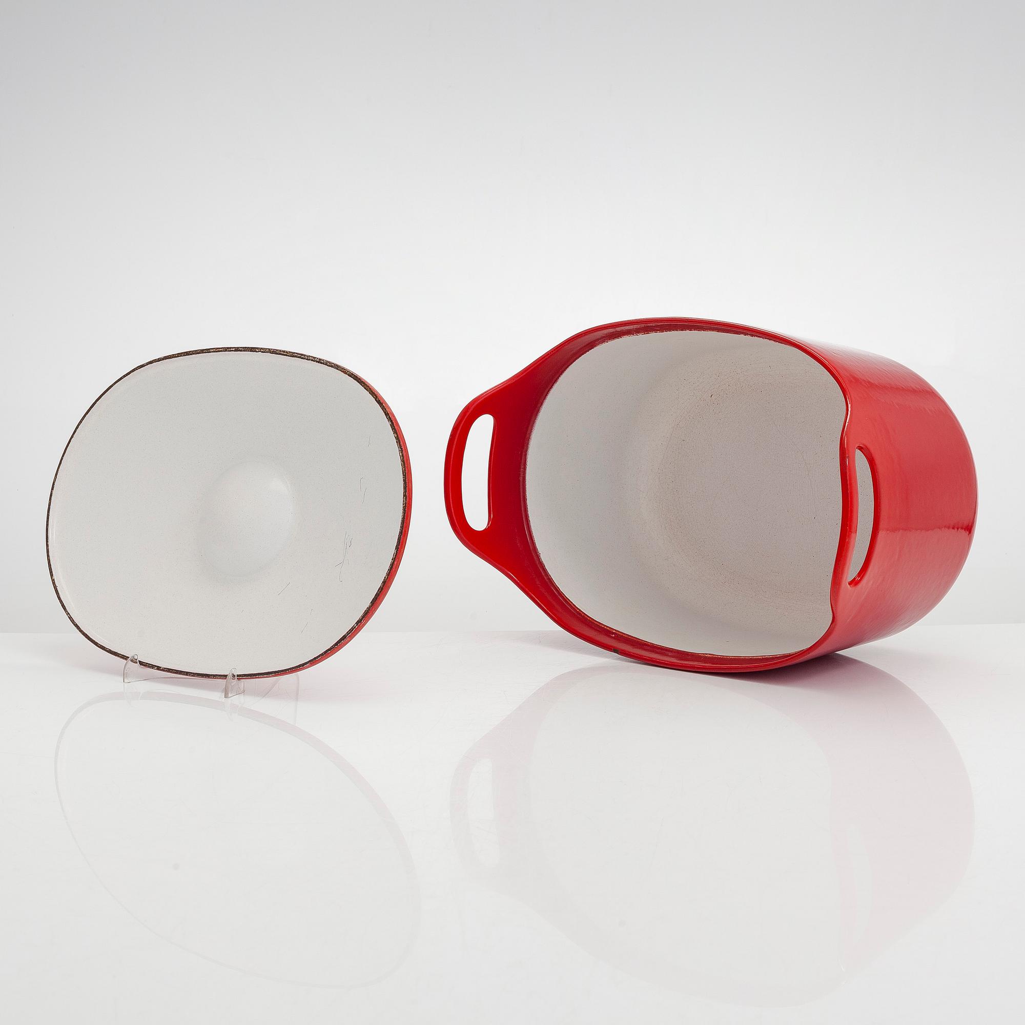 Timo Sarpaneva, pot for roasting bird Rosenlew & Co. 1960s.