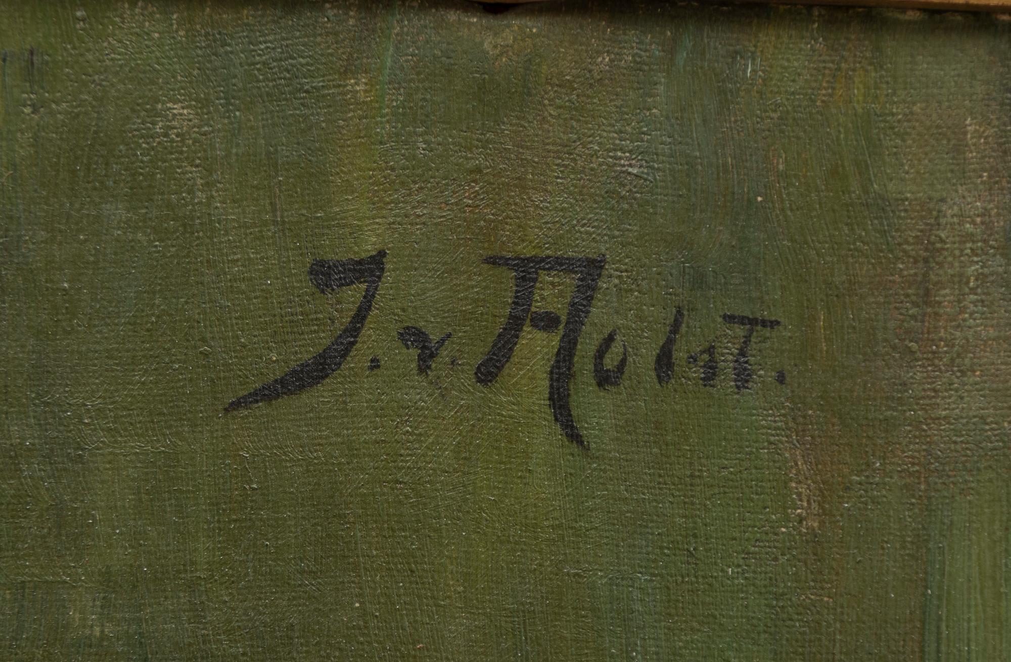 Johan von Holst, Hundporträtt, Boxer.