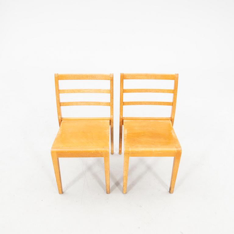 Chairs 6 pcs mid-20th century.