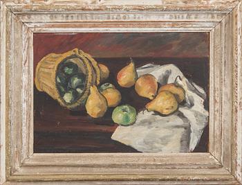 MARCEL DUPOND, olja på pannå, signerad och daterad.