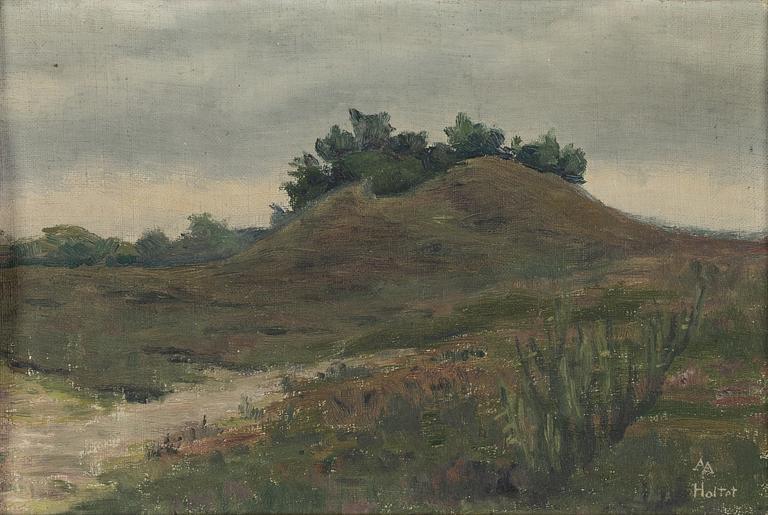 Unknown artist, 1900s, Moorland Landscape.