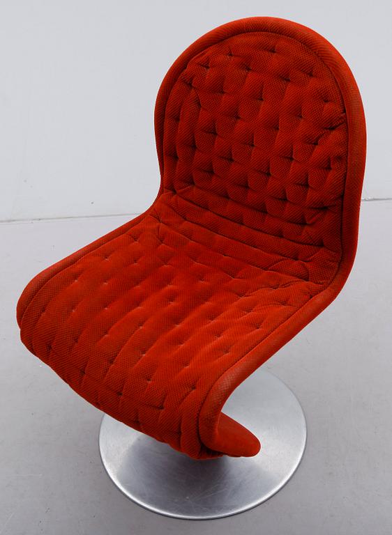 STOL, Verner Panton, "System 1-2-3", Fritz Hansen, Danmark 1970-tal.