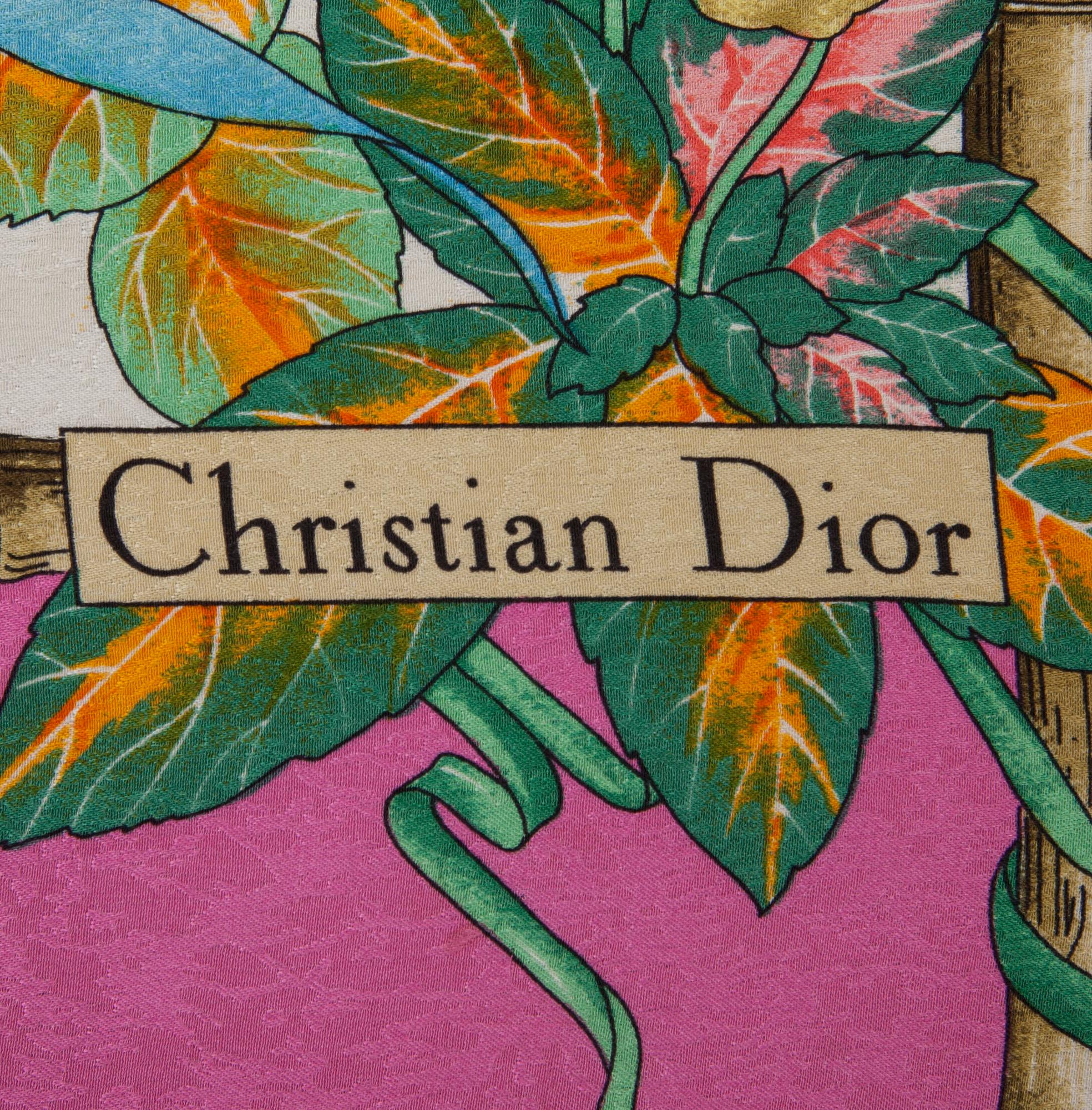 SCARF, Christian Dior.