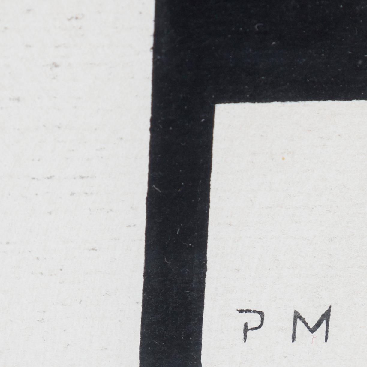 PIET MONDRIAN, efter, serigrafi i färg,