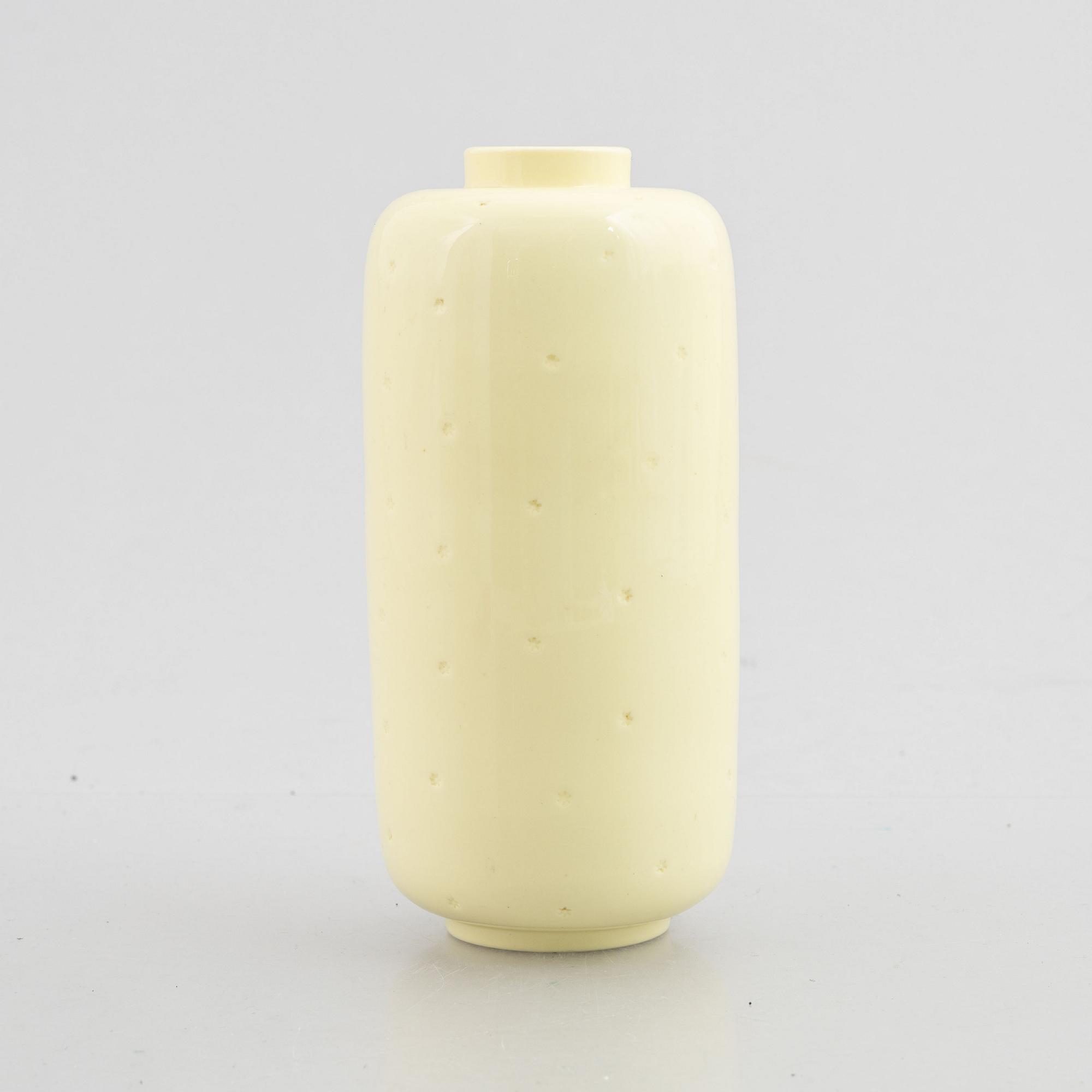 Wilhelm Kåge, a stoneware vase, Gustavsberg, 1938.