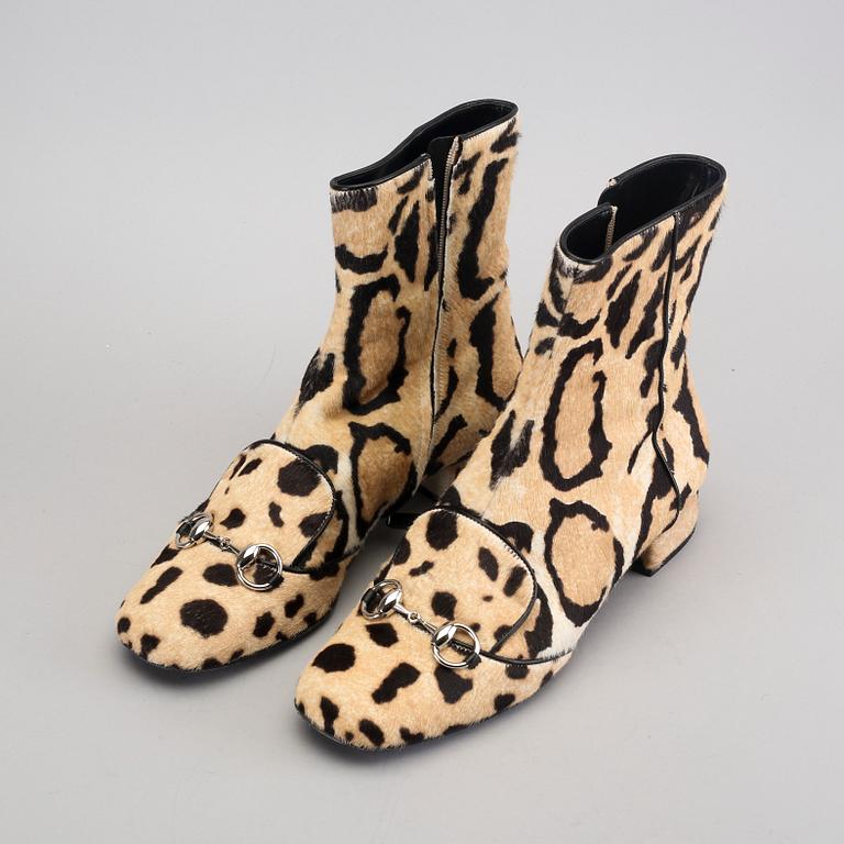 Gucci, Stövletter, "leopard".