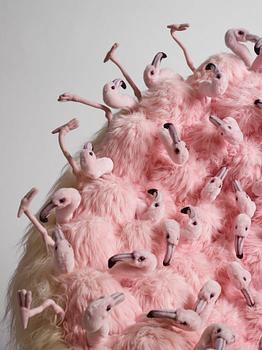 Alexis Verstraeten & Pauline Montironi, a "Miss Flamingo" armchair, ed. 14/30, AP Collection, Belgium 2017.