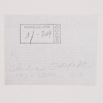 Cecilia Edefalk, "Självporträtt med Pistol", 1993.