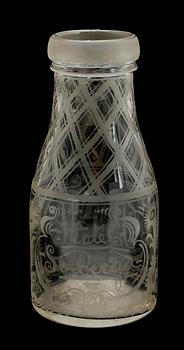 KARAFF, glas, 1800-tal.
