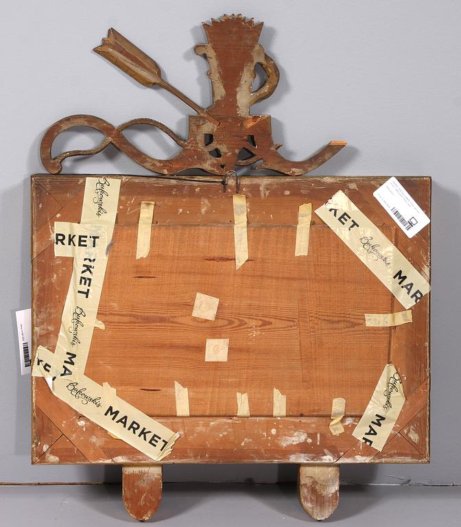 SPEGELLAMPETTER, ett par, empir, 1800-talets första hälft.