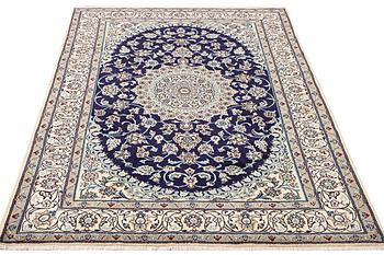 Matta, Nain, 9 LA, part silk, ca 297 x 194 cm.