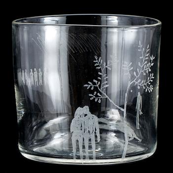 SKÅL, glas, Erik Höglund 1979.