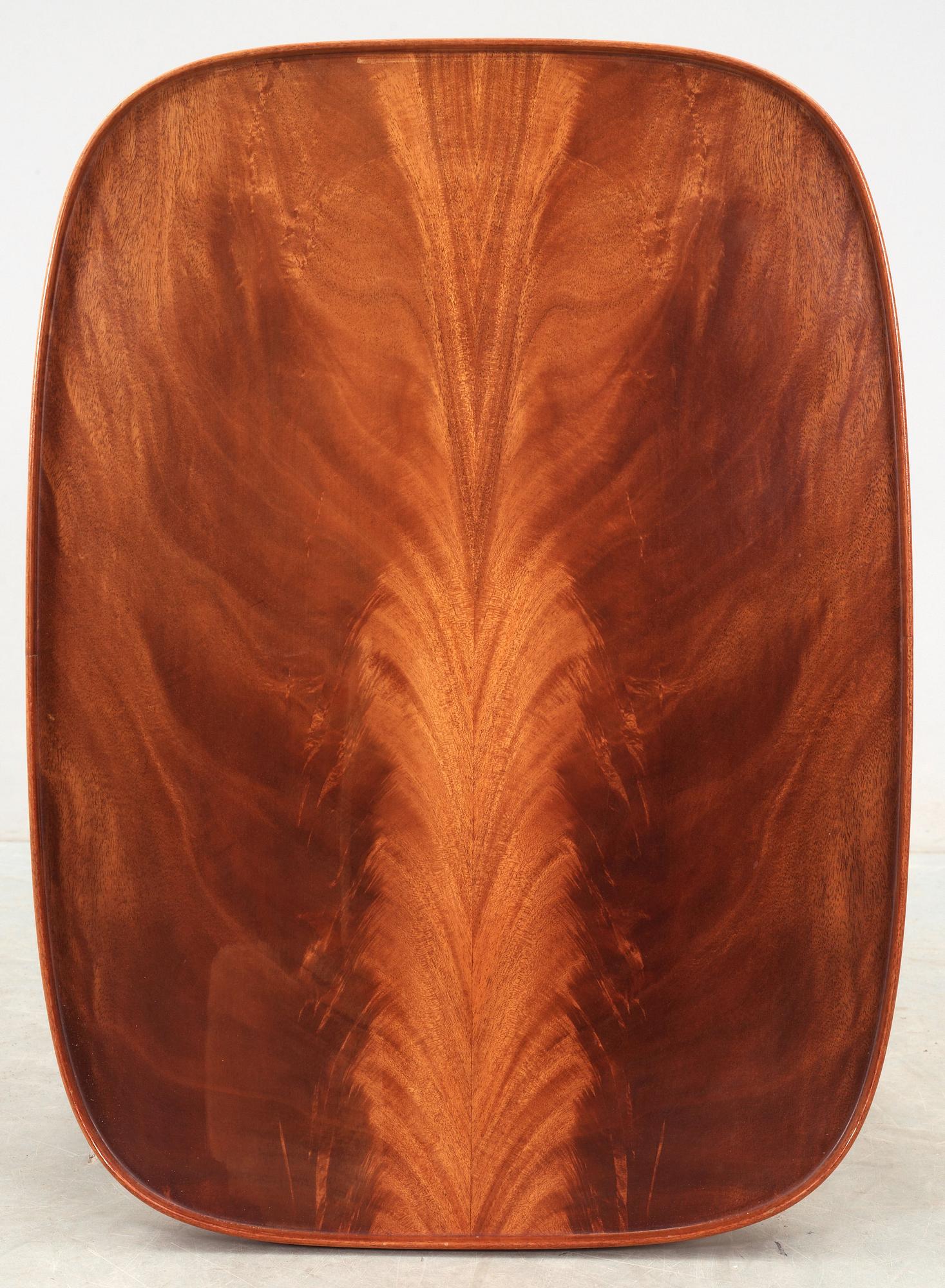 A Josef Frank mahogany table, Svenskt Tenn, model 921.