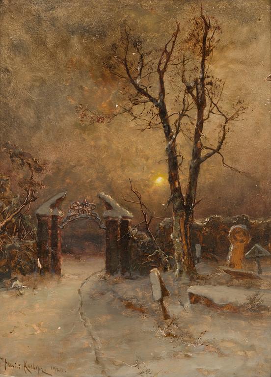 JULIUS VON KLEVER, GAMMAL BEGRAVNINGSPLATS.