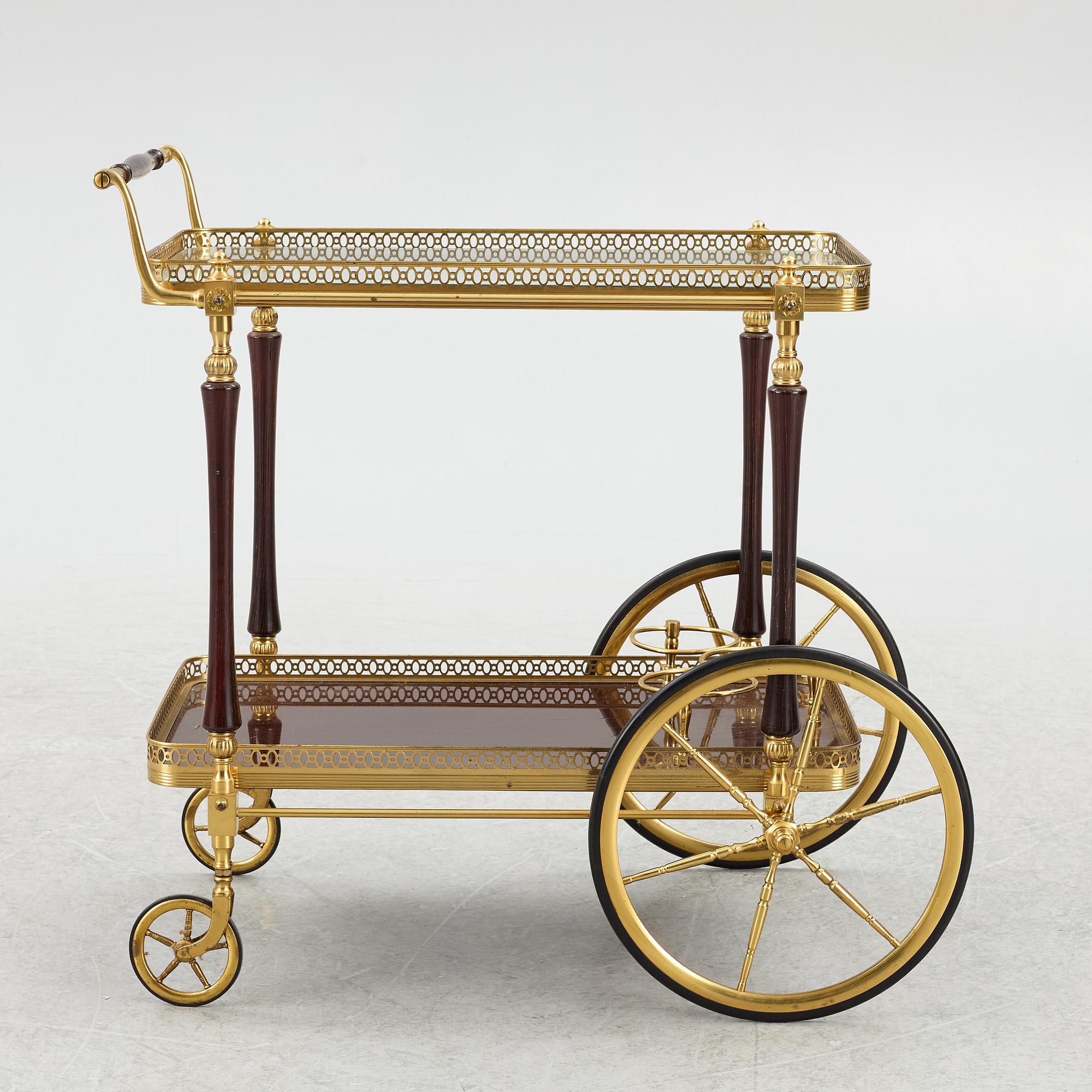 Serving cart, second half of the 20th century.