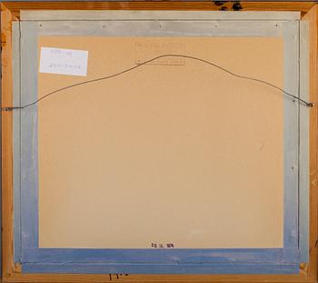 NILS WIKBERG, akvarell och gouache, signerad.