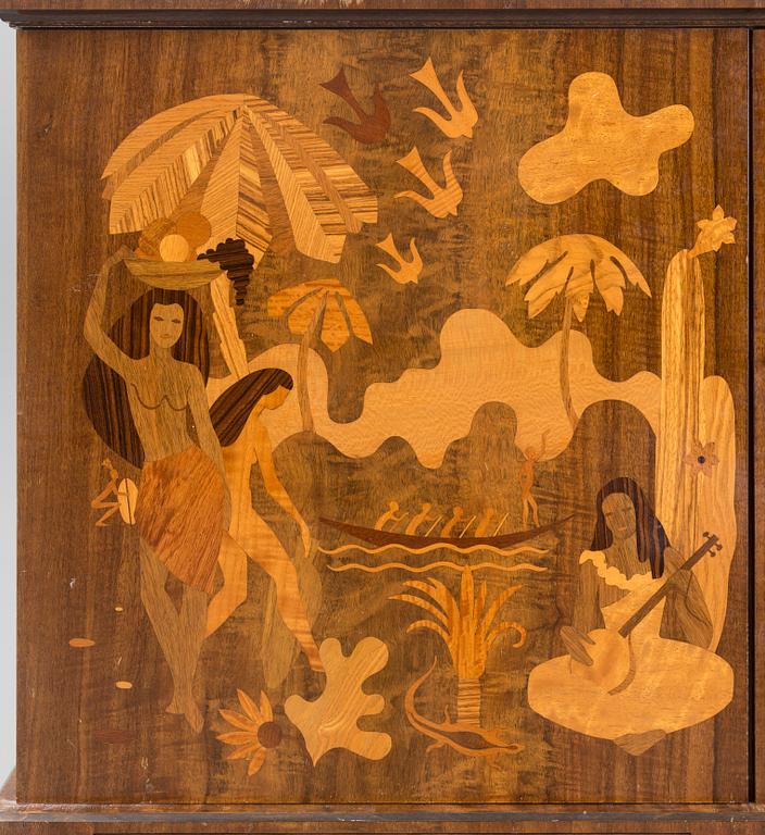 SKÅP, Swedish Modern, "Tahiti", Reiners Möbler, Mjölby, 1930-tal.