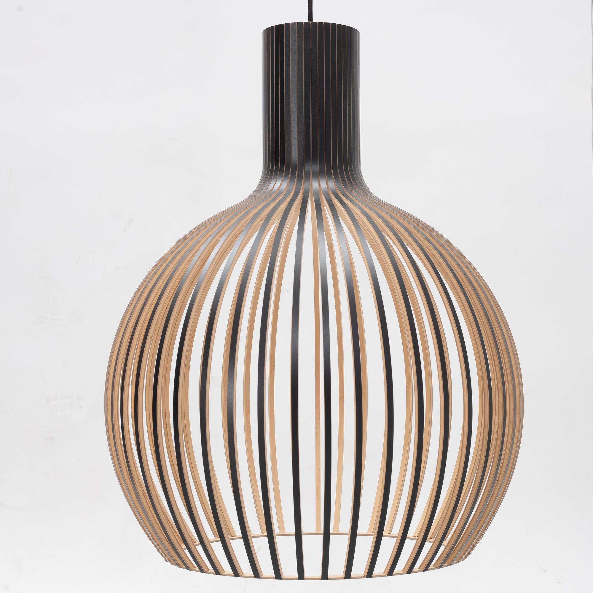 Seppo Koho, ceiling lamp, "Octo", Secto Design, 2000s.