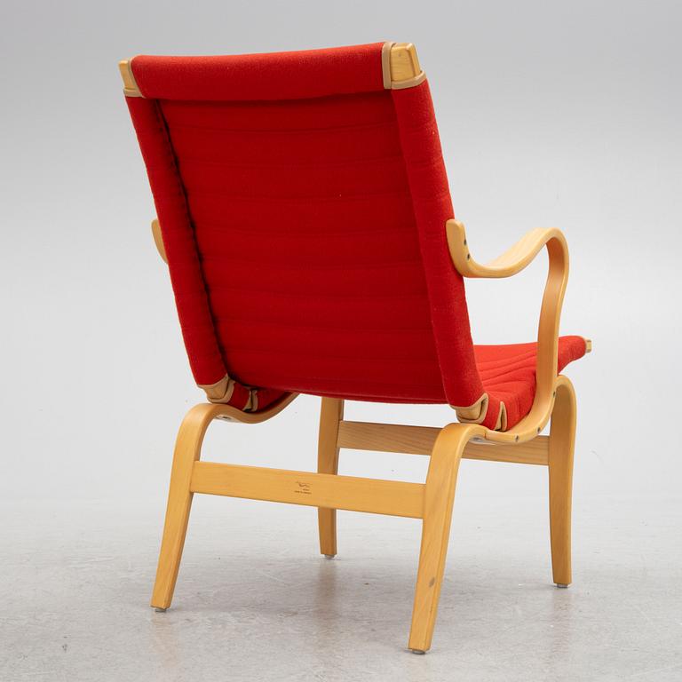 Bruno Mathsson, an "Eva" armchair, Bruno Mathsson International, Värnamo, Sweden, 2005.