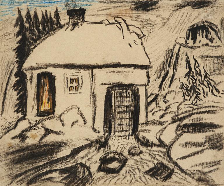 Carl Fredrik Hill, The old mill.