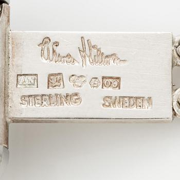Wiwen Nilsson, a wristwatch, silver, Lund 1964.