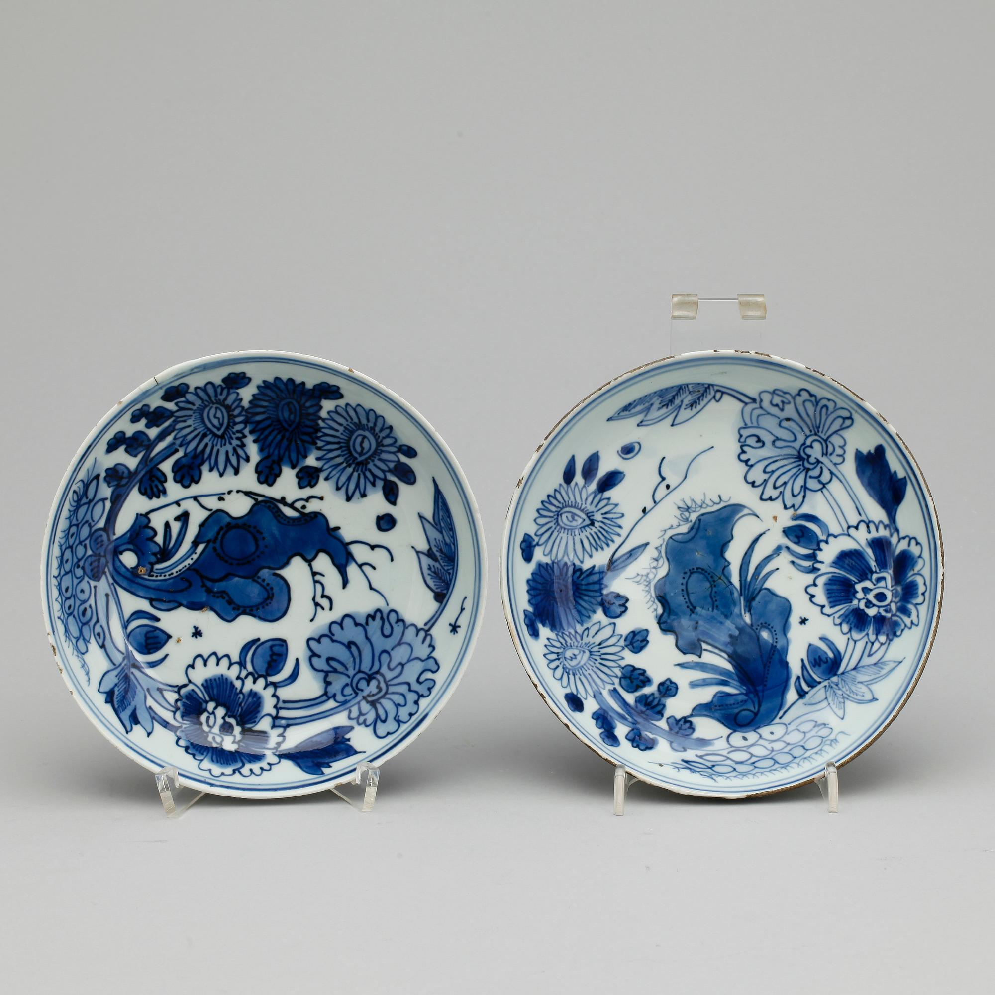 SKÅLFAT (2), porslin, Ming, 1600-tal.