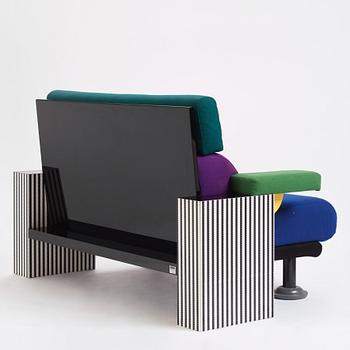 Michele De Lucchi, a "Lido" sofa, Memphis, Italy, post 1982.