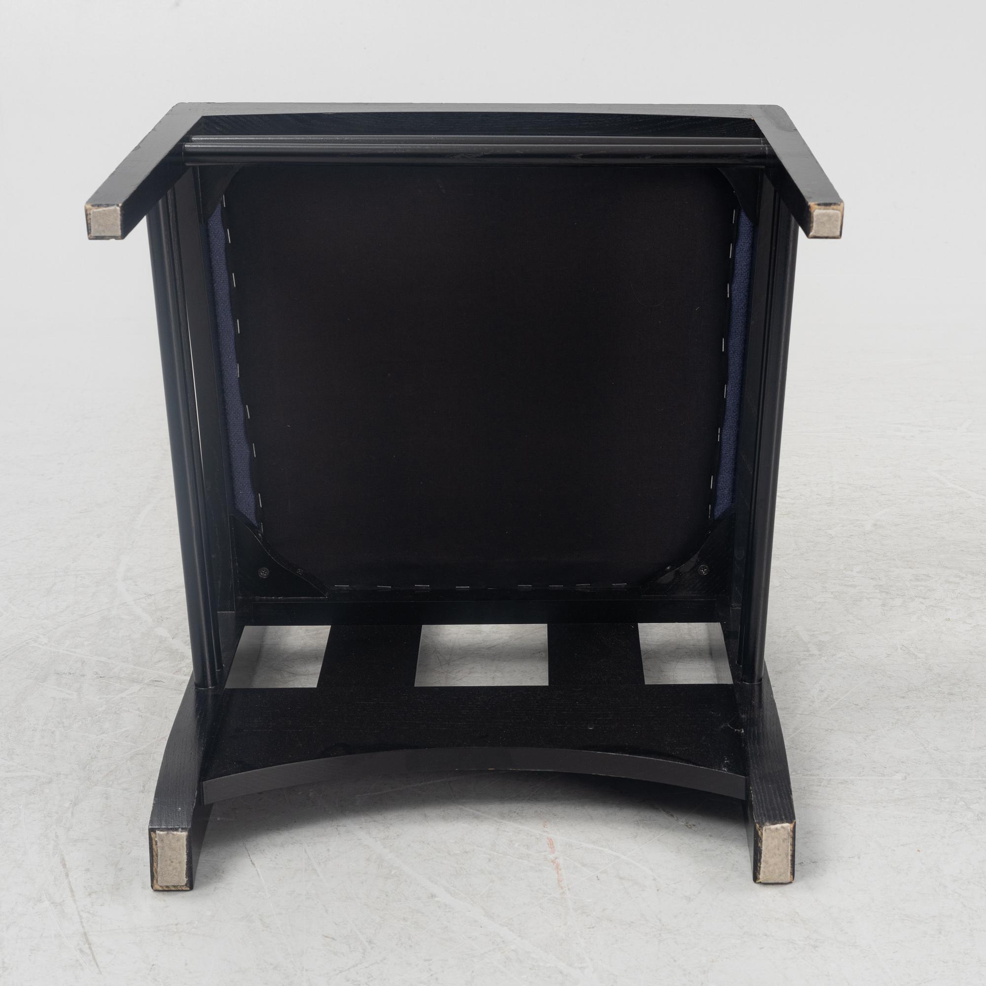 Charles Rennie Mackintosh, stol "Argyle", Cassina.