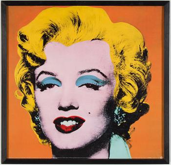Andy Warhol · ANDY WARHOL, efter, offset / poster / affisch, "Marilyn Monroe". 1995.
