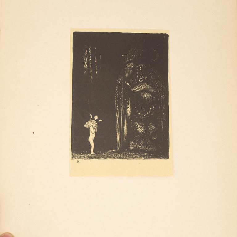John Bauer, "Troll", svit om tio litografier, , Ernst Bauers Förlag Göteborg, A. Börtzells, 1915.