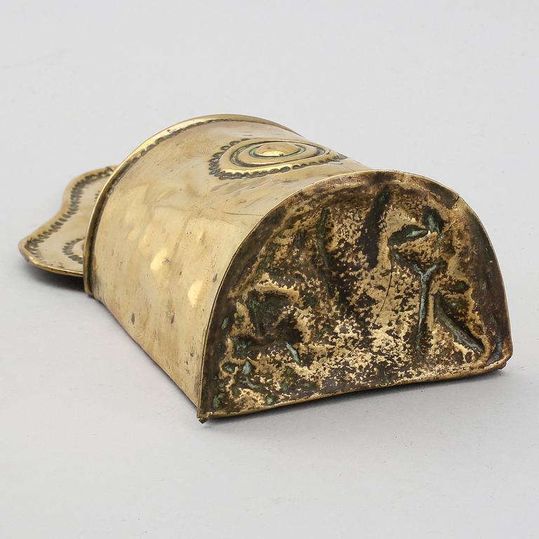 SKEDHOLK, mässing, 1700-tal.