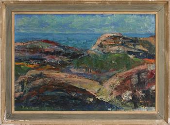 RONALD DE WOLFE, olja på duk, sign.