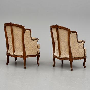 BERGERER, ett par, Louis XV-stil, 1900-tal.