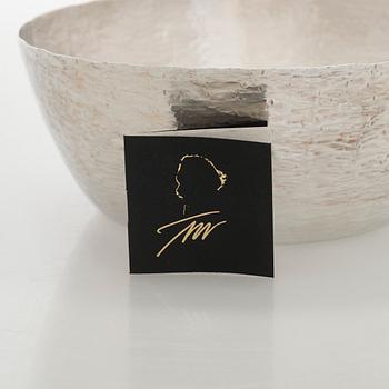 Tapio Wirkkala, skål, silver, Kultakeskus Tavastehus 2006.