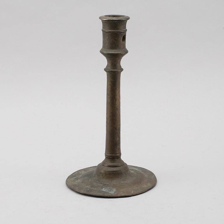 LJUSSTAKE, brons, 1500-tal.