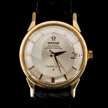 ARMBANDSUR, stål och guld, Omega Constellation Automatic, 1964.