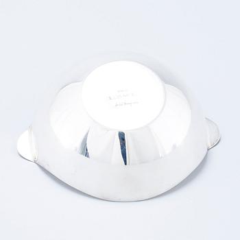 A silver bowl for C.G Hallberg, Stockholm, 1961.